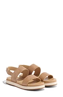 Nisolo Go-To Flatform Slingback Sandal Almond at Nordstrom,