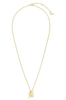 Sterling Forever Bella Pendant Necklace in Gold at Nordstrom