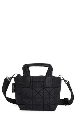 VeeCollective Mini Vee Water Repellent Quilted Nylon Tote in Black at Nordstrom