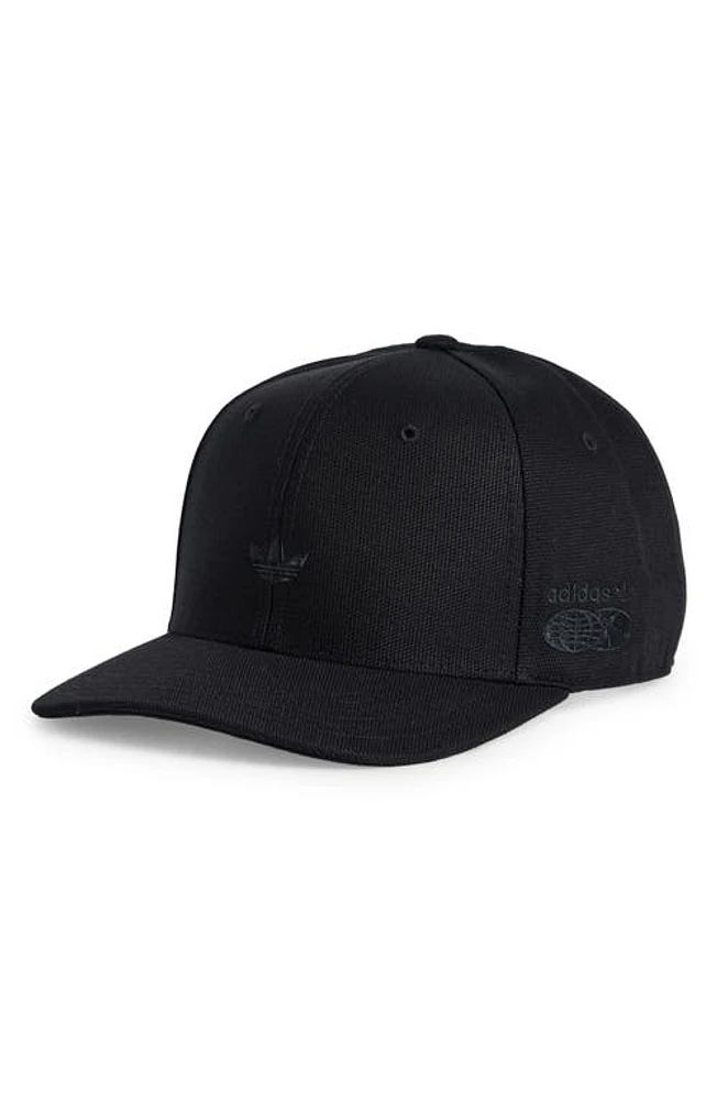 adidas Modern Canvas Baseball Cap in Black/Carbon Grey at Nordstrom