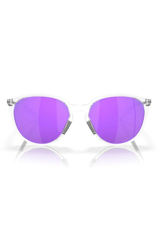 Oakley Sielo 57mm Round Sunglasses in Violet at Nordstrom