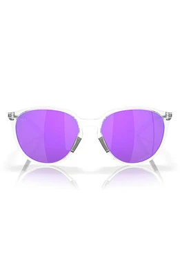 Oakley Sielo 57mm Round Sunglasses in Violet at Nordstrom