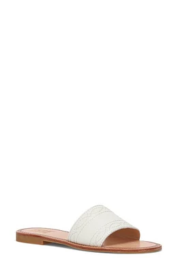 Frye Ava Slide Sandal White at Nordstrom,