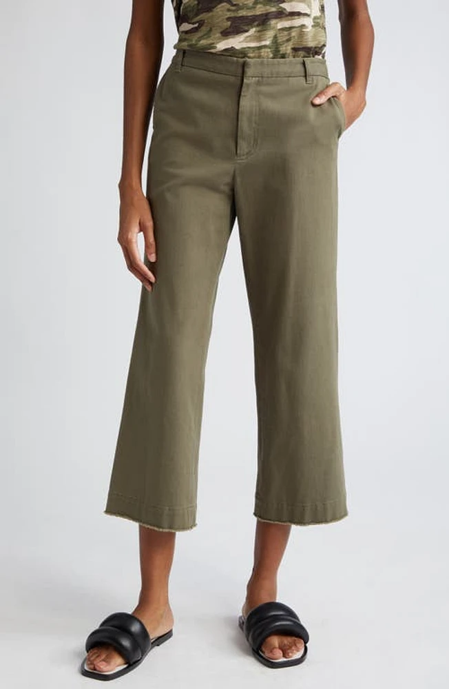 ATM Anthony Thomas Melillo Twill Boyfriend Pants Army at Nordstrom,