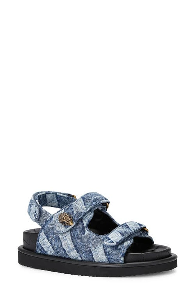 Kurt Geiger London Orson Slingback Sandal Navy at Nordstrom,