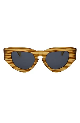 Grey Ant 50mm Cat Eye Sunglasses in Tortoise/Blue at Nordstrom