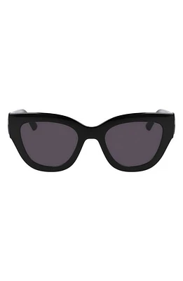 Longchamp 52mm Cat Eye Sunglasses in Black at Nordstrom