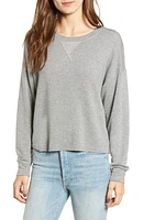 Splendid Active Sweatshirt Heather Grey at Nordstrom,