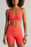 zella Studio Luxe Ballet Longline Sports Bra at Nordstrom,