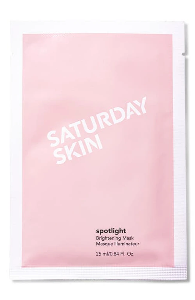 Saturday Skin Spotlight Set of 5 Brightening Masks at Nordstrom