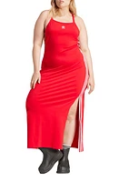 adidas Adicolor 3-Stripes Maxi Dress Better Scarlet at Nordstrom,