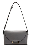 AllSaints Celeste Leather Crossbody Bag in Slate Grey at Nordstrom