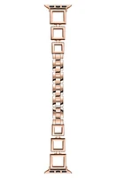 The Posh Tech Journey Stainless Steel Apple Watch Watchband in Rose Gold at Nordstrom