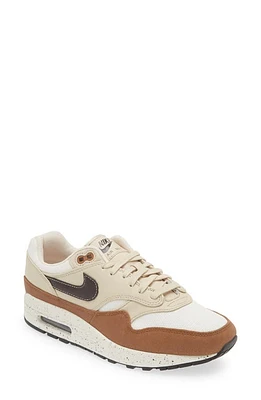 Nike Air Max 1 '87 Sneaker in Velvet Brown/Sand Drift/Sail at Nordstrom, Size 10.5