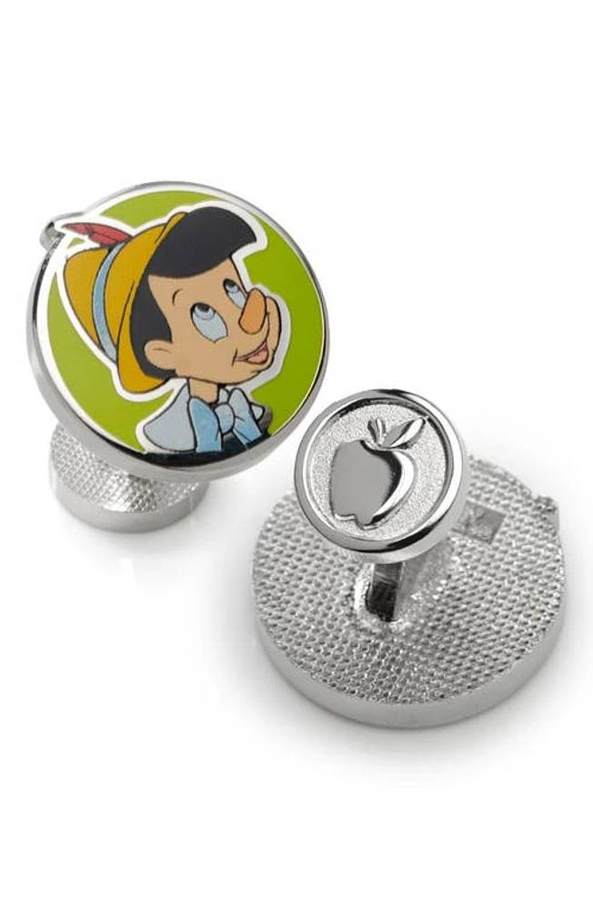 Cufflinks, Inc. x Disney Pinocchio Cuff Links in Green at Nordstrom