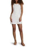 Alex Mill Anna Sleeveless Button Front Linen Minidress at Nordstrom,