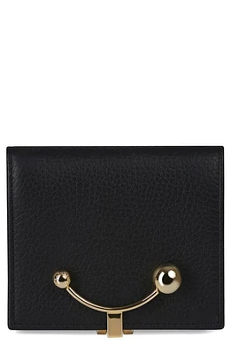 Strathberry Crescent Leather Bifold Wallet in Black at Nordstrom