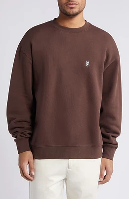 Quiet Golf Embroidered Owl Cotton Sweatshirt at Nordstrom,