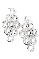 Ippolita Open Oval Cascade Earrings in Sterling Silver at Nordstrom