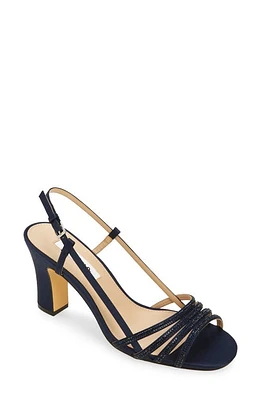 Nina Avaley Slingback Sandal Luster Satin at Nordstrom,