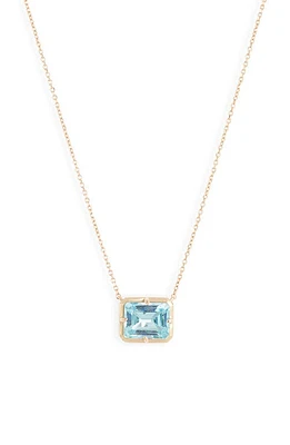 Anzie Cléo Daniela Blue Topaz Pendant Necklace at Nordstrom, Size 17