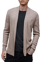 AllSaints Mode Slim Fit Wool Cardigan at Nordstrom,