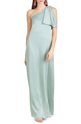 Sachin & Babi Chelsea One-Shoulder Gown Jade at Nordstrom,