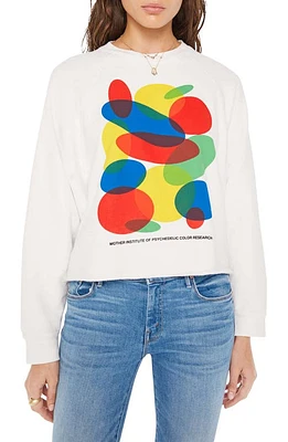 MOTHER The Boost Cutoff Sweatshirt Color Institute at Nordstrom,