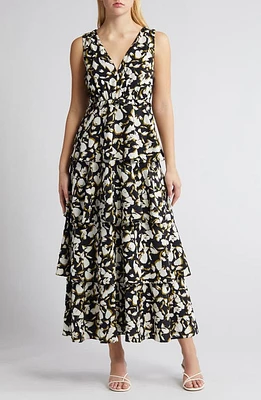 Chelsea28 Floral Tiered Maxi Dress at Nordstrom,