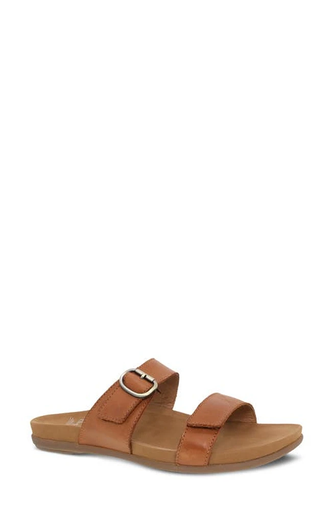 Dansko Justine Slide Sandal Luggage at Nordstrom,