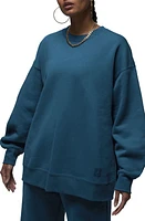 Jordan Flight Fleece Oversize Crewneck Sweatshirt at Nordstrom