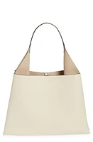 Ree Projects Large Clare Pebbled Leather Tote in Beige at Nordstrom