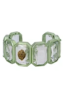 Kurt Geiger London Rectangle Cuff Bracelet in Light Green at Nordstrom