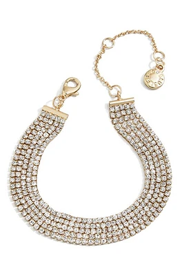 BaubleBar Crystal Bracelet in Gold at Nordstrom