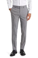 Topman Skinny Fit Stretch Flat Front Dress Pants Grey at Nordstrom, X