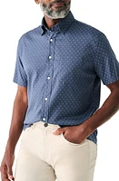 Faherty Movement Print Short Sleeve Shirt at Nordstrom,