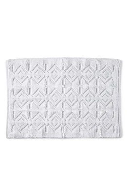 Coyuchi Mosaic Canyon Organic Cotton Bath Essentials in Alpine White W/fog at Nordstrom