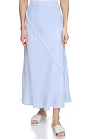 DKNY Linen Midi Skirt at Nordstrom,