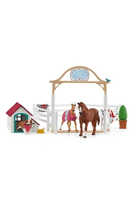 Schleich Horse Club Hannah's Guest House 20-Piece Playset in Multi at Nordstrom