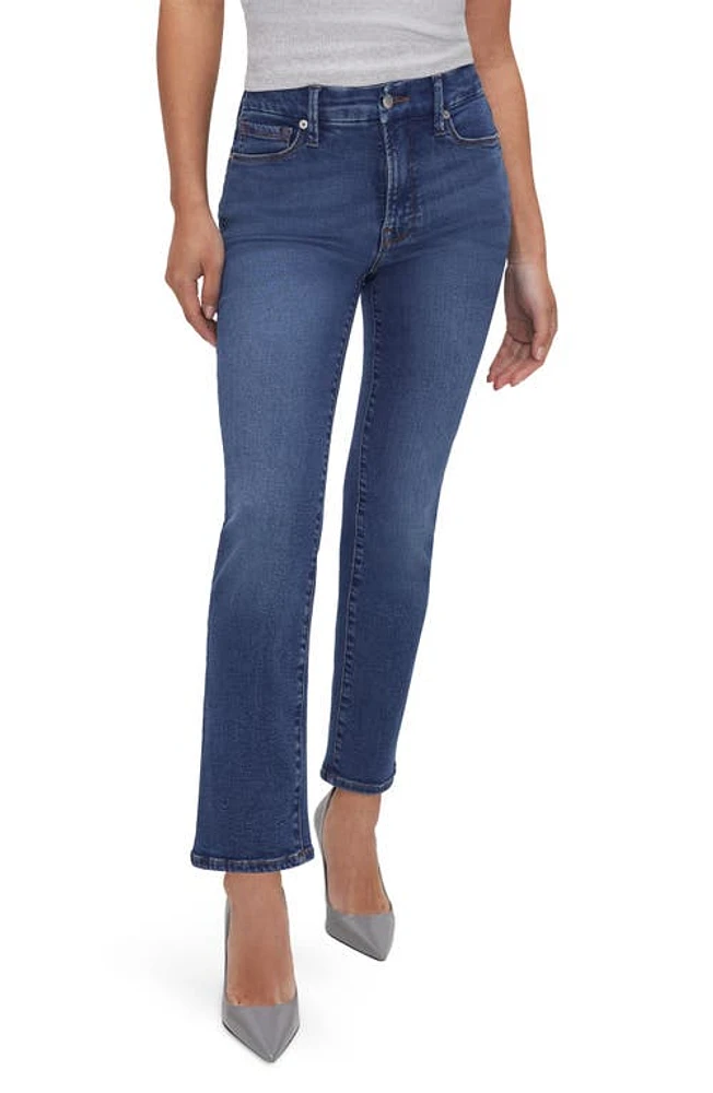 Good American Petite Straight Leg Jeans at Nordstrom,