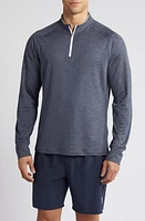 zella Slubbed Performance Quarter Zip Pullover at Nordstrom,