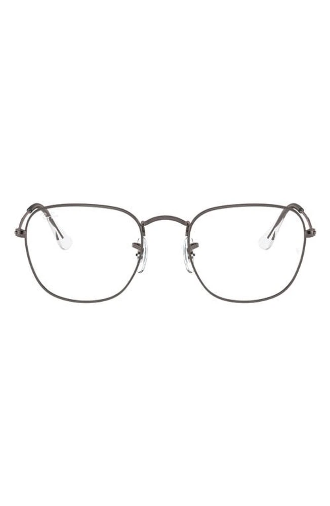 Ray-Ban 51mm Optical Glasses in Gunmetal at Nordstrom