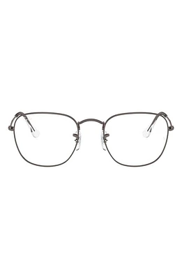 Ray-Ban 51mm Optical Glasses in Gunmetal at Nordstrom