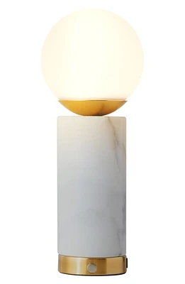 Brightech Marble LED Table Lamp in White at Nordstrom