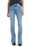 rag & bone Peyton High Waist Slit Hem Bootcut Jeans Summers at Nordstrom,