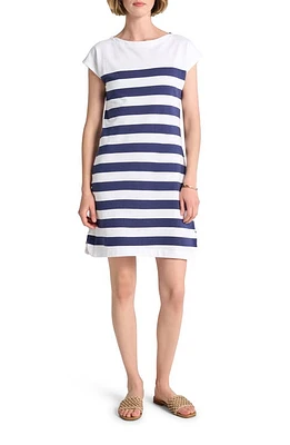 Hatley Stripe Dress Patriot Blue at Nordstrom,