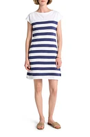 Hatley Stripe Dress Patriot Blue at Nordstrom,