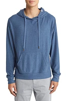 Stone Rose Performance Fleece Hoodie Denim Blue at Nordstrom,