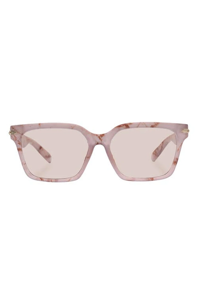 AIRE Galileo 56mm Square Sunglasses in Misty Marble at Nordstrom