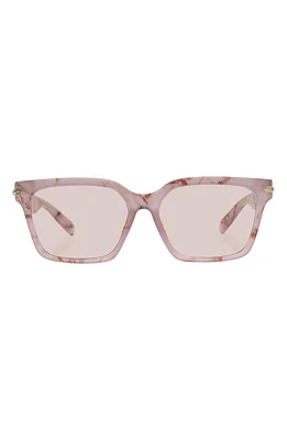 AIRE Galileo 56mm Square Sunglasses in Misty Marble at Nordstrom